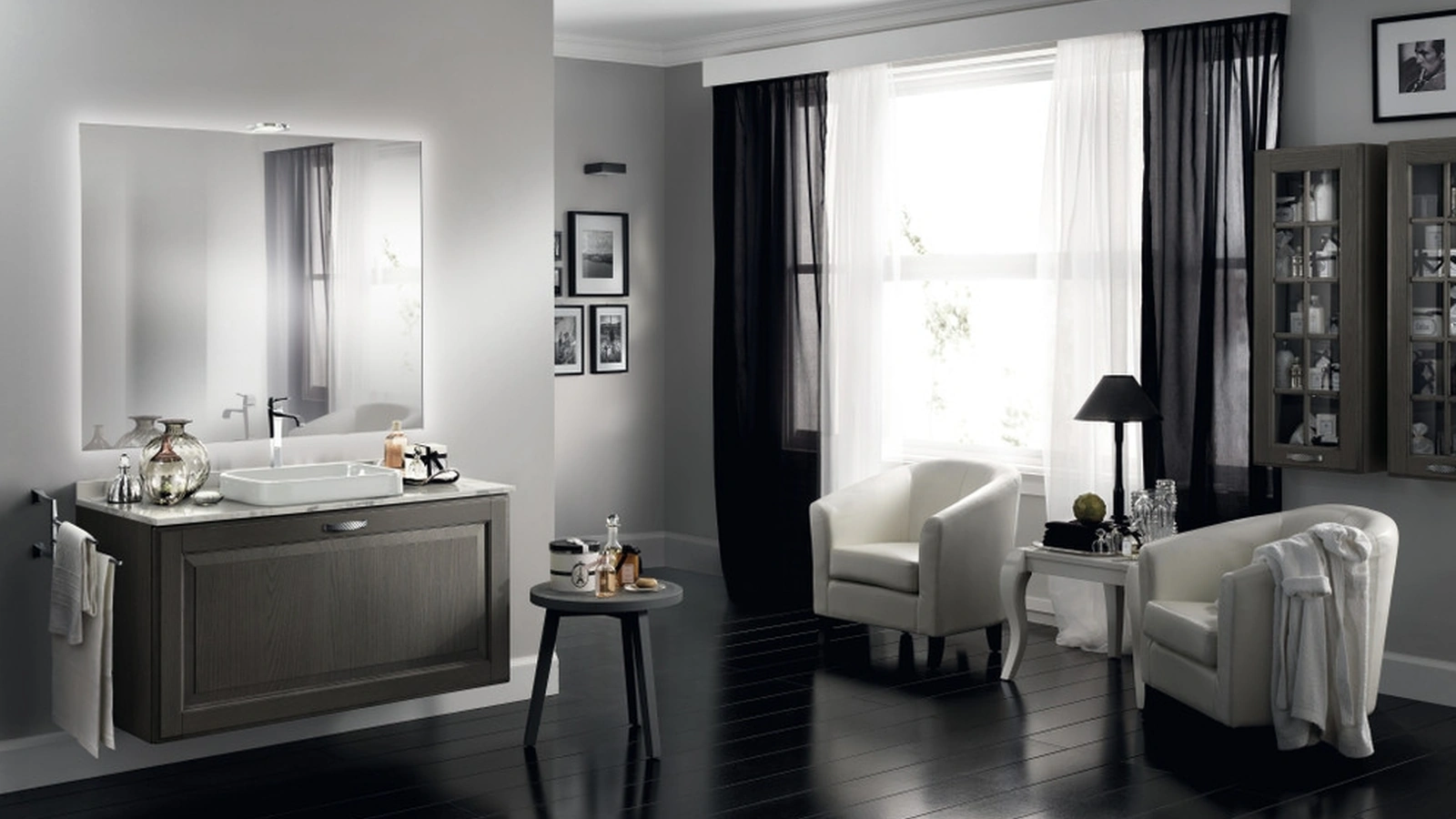 Mobile da Bagno Baltimora Frassino Londra di Scavolini Bathrooms