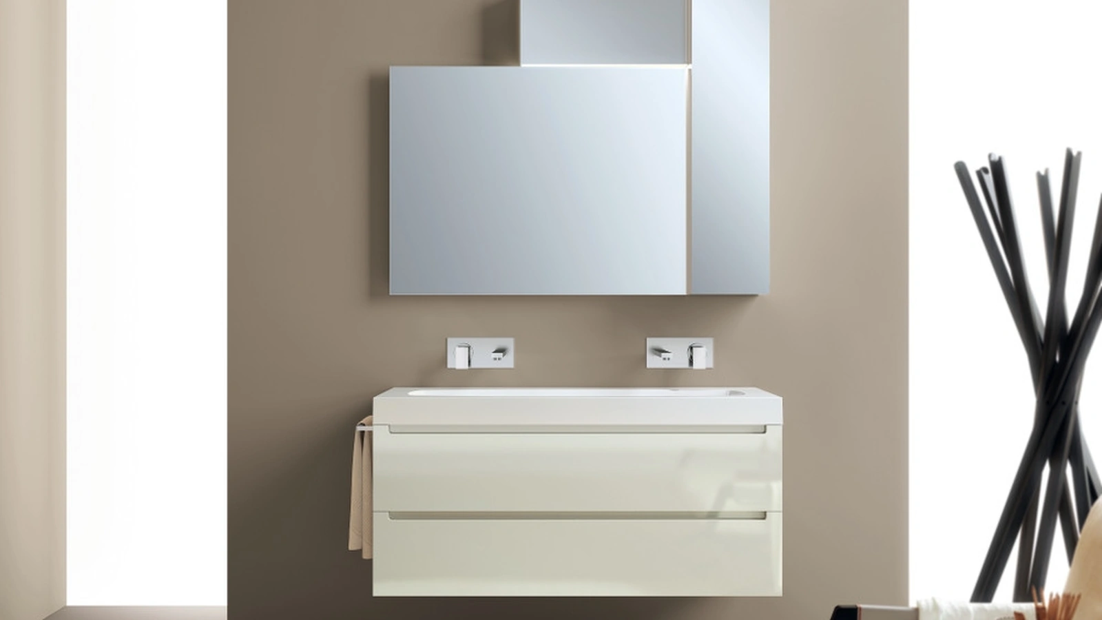 Mobile da Bagno Idro Grigio Chiaro di Scavolini Bathrooms
