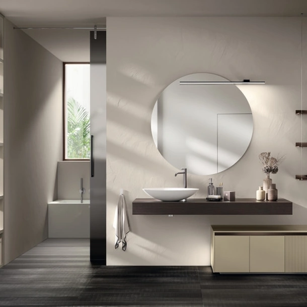 Mobile da Bagno Lido in laminato Strips Urban di Scavolini Bathrooms