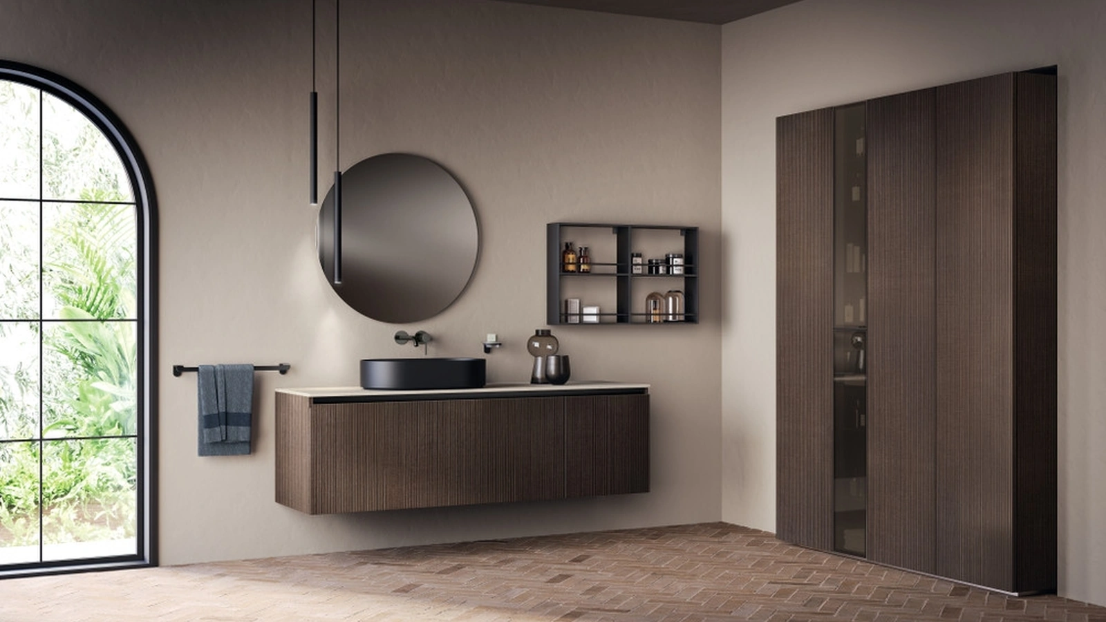 Mobile da Bagno Miko in Decorativo Lodge di Scavolini Bathrooms