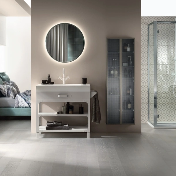 Mobile da Bagno Mistfits Bathroom Soft Industrial Glass di Scavolini Bathrooms