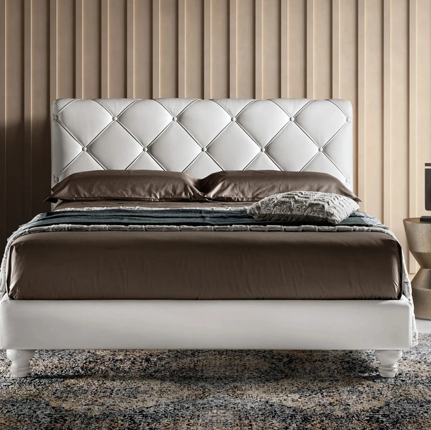 Letto in ecopelle Novel Lux di Bside