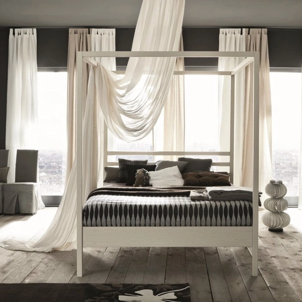 Letto a baldacchino Nemo di Alta Corte