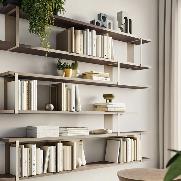 Libreria sospesa Bakita di Orme