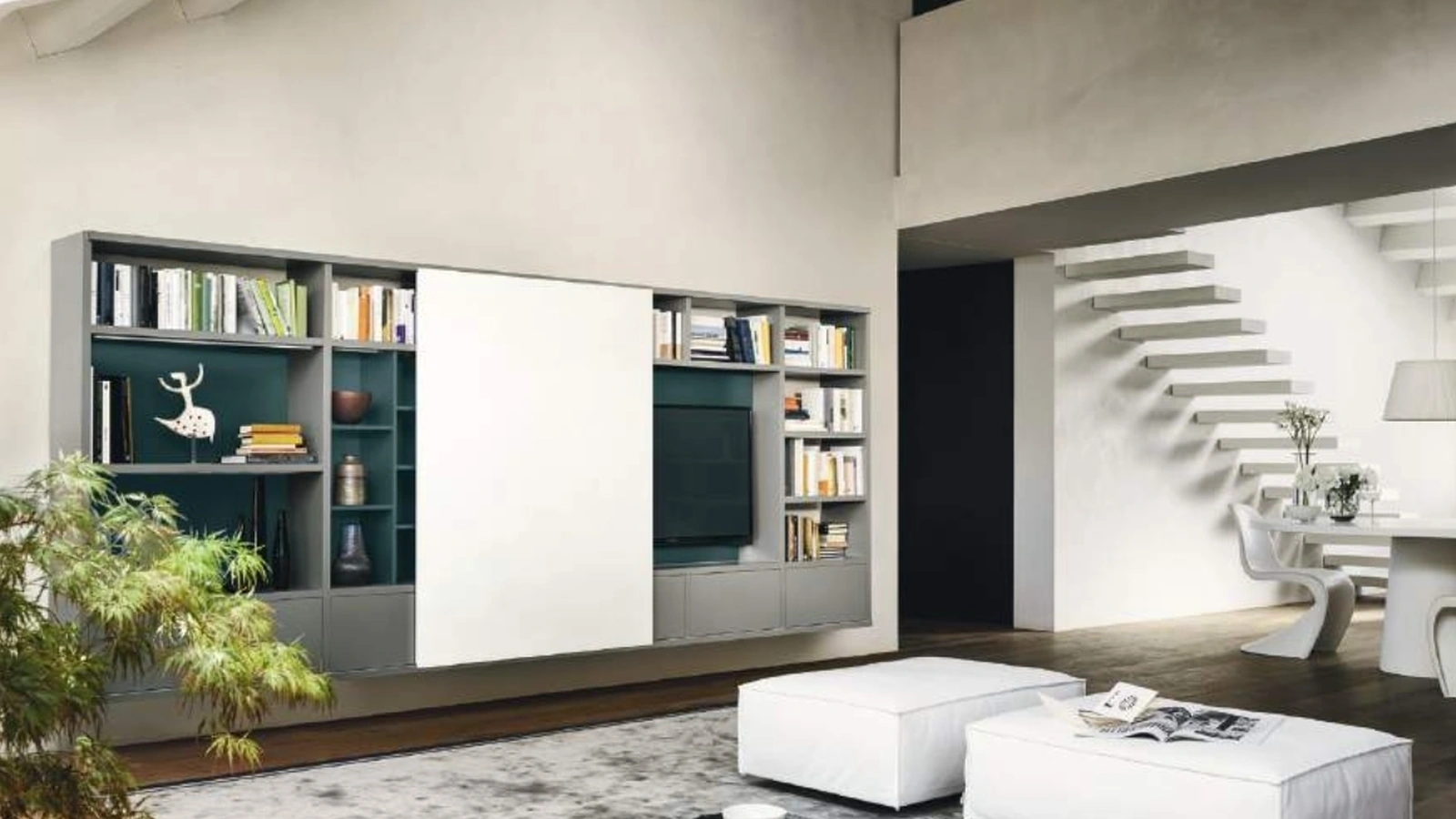 Libreria Modo Composizione M6C76 di Sangiacomo
