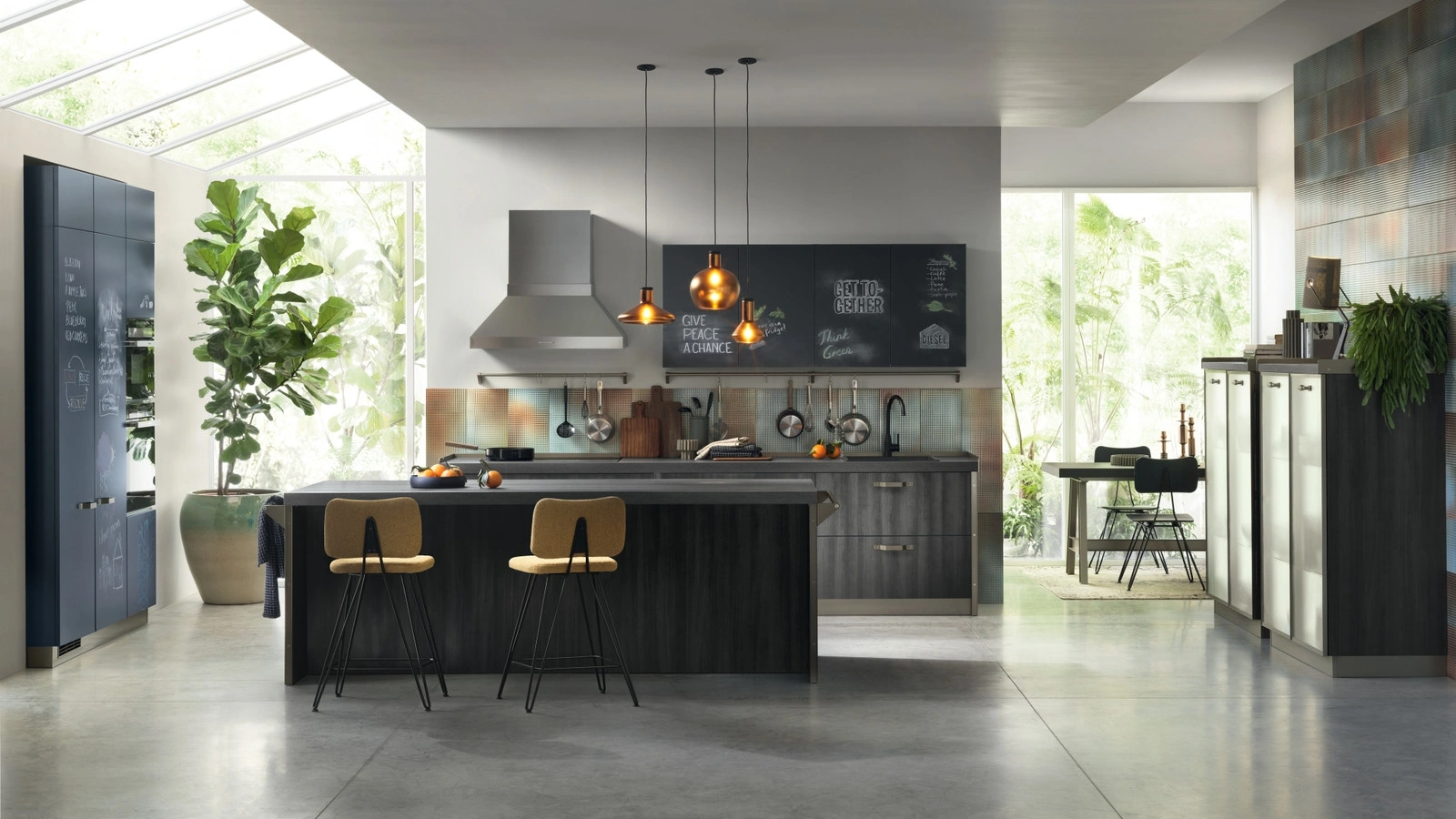 Cucina Diesel get Together 05 Contemporary Style di Scavolini